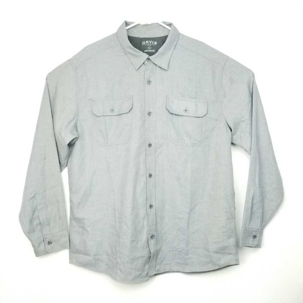 Orvis button up shirt sz XL